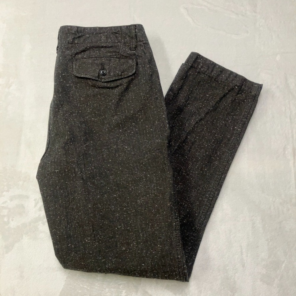 Taylor Stitch Mens 35x32 (Fits 32x32) Chino Pants  Salt Pepper Gray Straight Leg